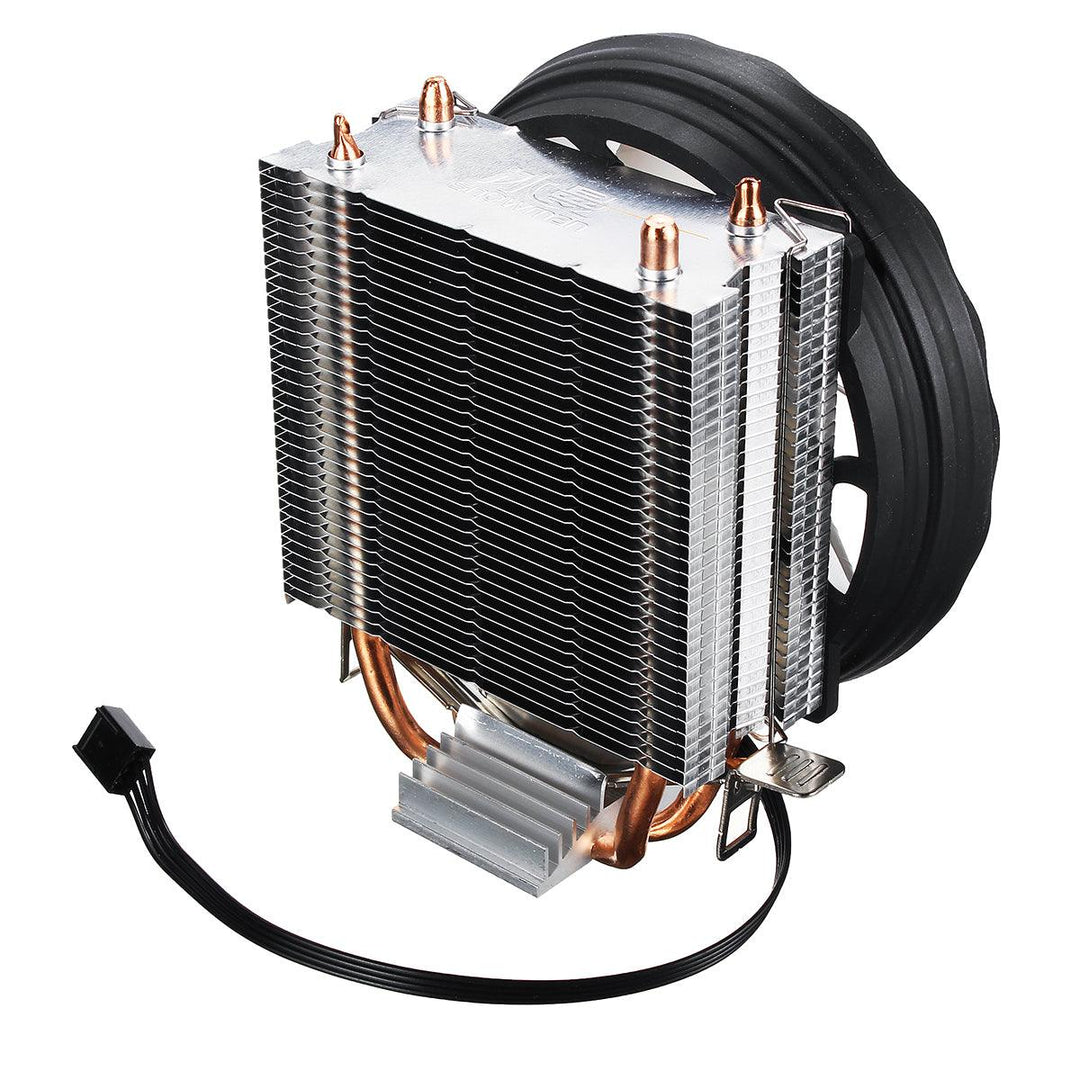 DC 12V Colorful Backlight 120mm CPU Cooling Fan PC Heatsink for Intel/AMD For PC Computer Case - MRSLM