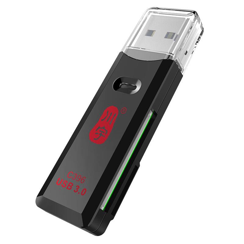 Kawau C396 DUO USB 3.0 SD TF Card Reader Support Simultaneous Read - MRSLM