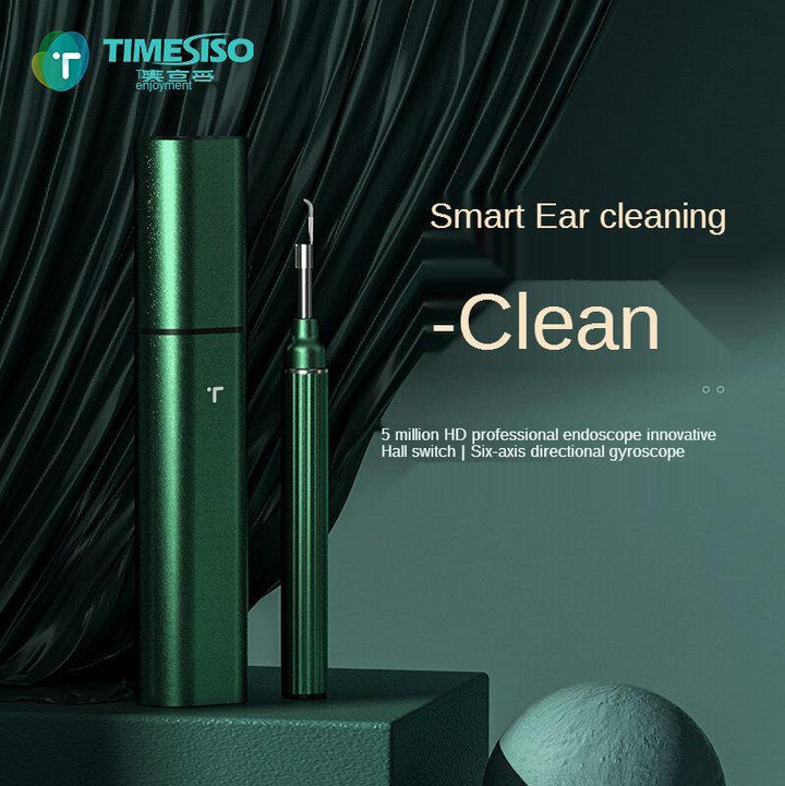 TIMESISO P40 High Definition Visual Ear Spoon Cleaning Endoscope Cleaner Ear Wax Removal Ear Care 3.9MM Camera - MRSLM