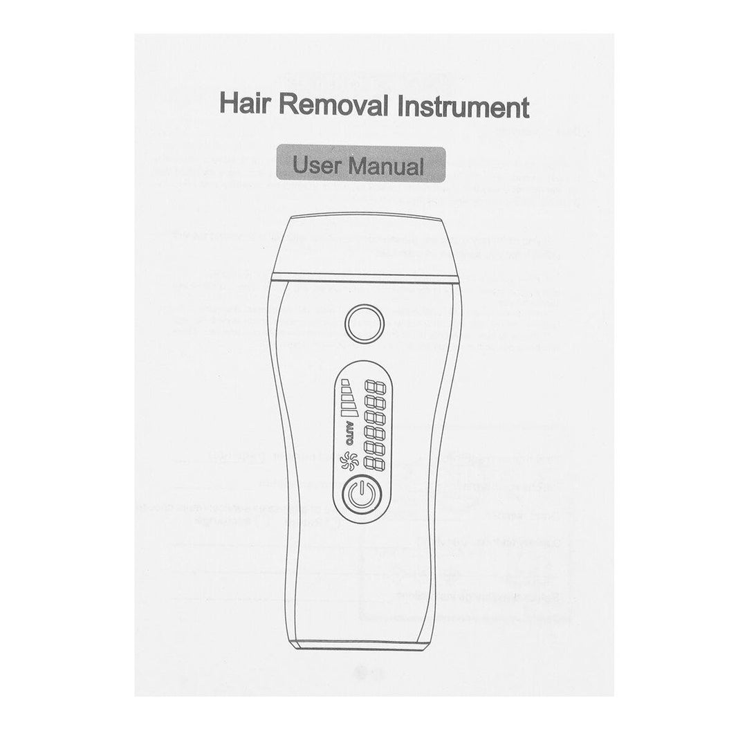 999,900 Flashes IPL Hair Removal Skin RejuvenationHair Removal Epilator Painless Whole Bady Hair Remover - MRSLM