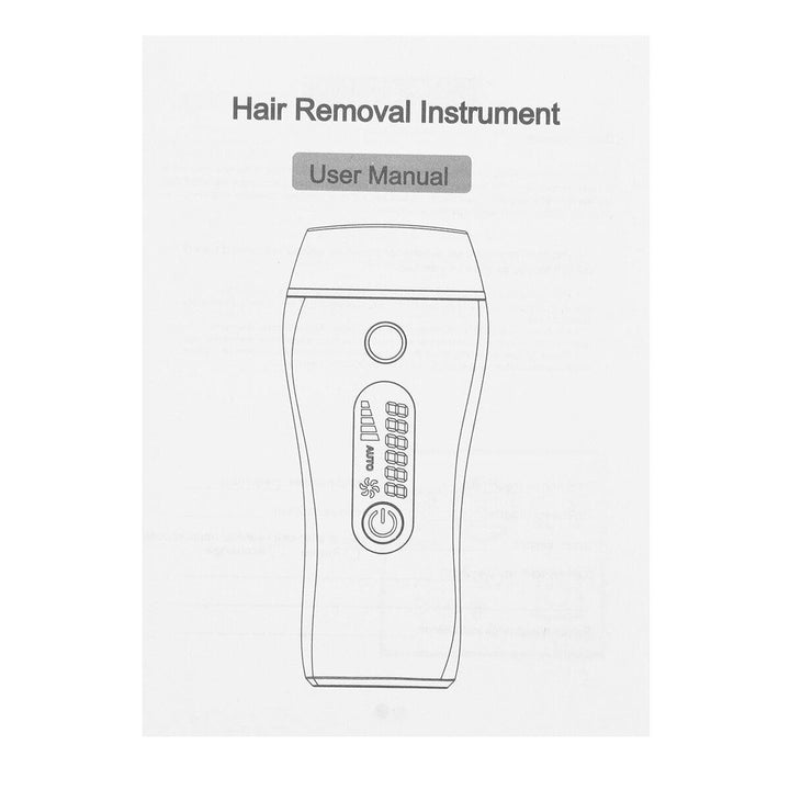 999,900 Flashes IPL Hair Removal Skin RejuvenationHair Removal Epilator Painless Whole Bady Hair Remover - MRSLM