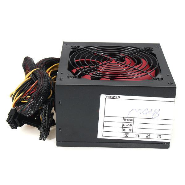800W PC Power Supply for Intel AMD PC 12V ATX SLI PCI-E 12cm Fan - MRSLM