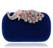 velvet evening clutch, view 5 - MRSLM