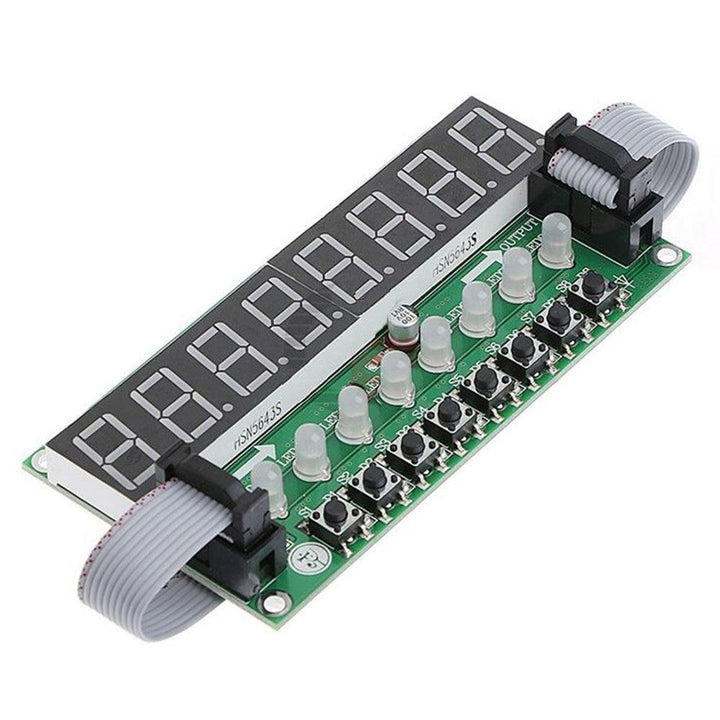 TM1638 LED Module 8 Digit 8 Push Button Switch 8 Bit Digital LED Tube Can be Cascaded - MRSLM