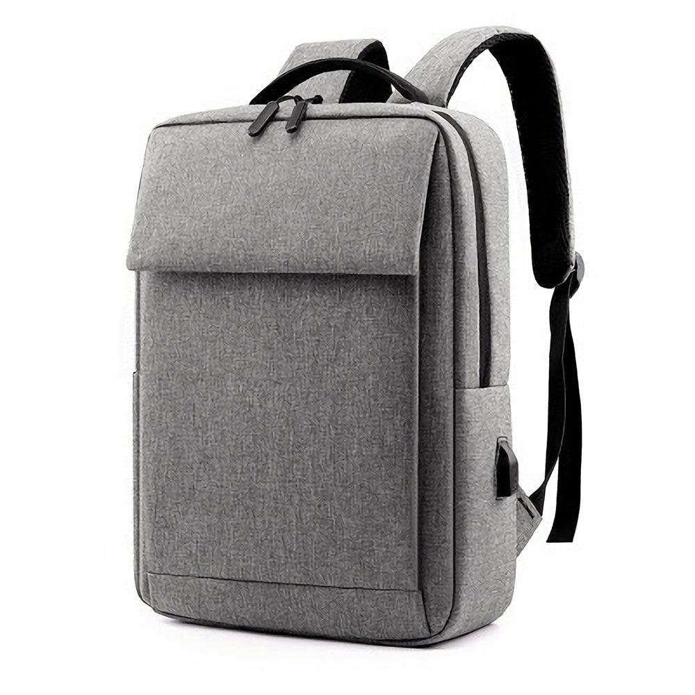 15.6 inch Laptop Bag Backpack with USB Charging Port Multifunction School-Bag Travel-Bag Nylon Water Resistant Casual Daypack - MRSLM