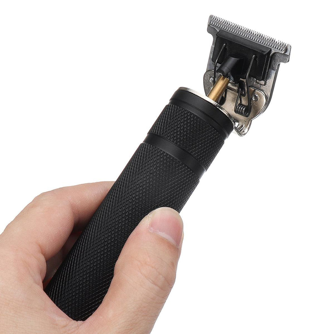 1200mAh USB Rechargeable Hair Clippers Cordless Trimmer Haircut Grooming Kit Styling Tool W/ 4pcs Limit Combs - MRSLM