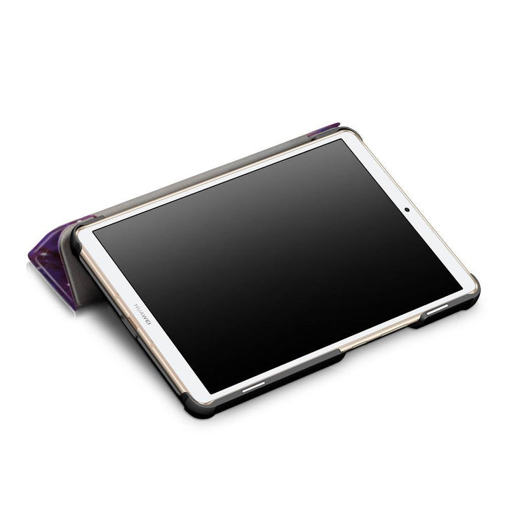 Tri Fold Ultra Slim Case Cover For 8.4 Inch Huawei Mediapad M6 Tablet - MRSLM