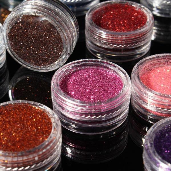 30 Colors Pro Makeup Glitter Powder Eyeshadow Pigment Eye Shadow Cosmetic Nail Art DIY - MRSLM