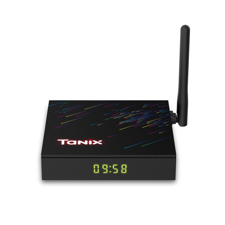 Tanix H3 Hi3798M V130 4GB RAM 64GB ROM 5.8G WiFi BT 4.0 4K H.265 VP9 Andriod 9.0 Internet TV Box - MRSLM