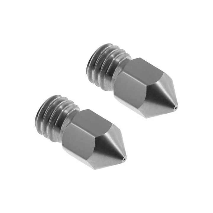 TWO TREES® 5PCS Nozzle 0.2mm/0.3mm/0.4mm/0.5mm/0.6mm M6 Thread Stainless Steel for 1.75mm Filament 3D Printer - MRSLM