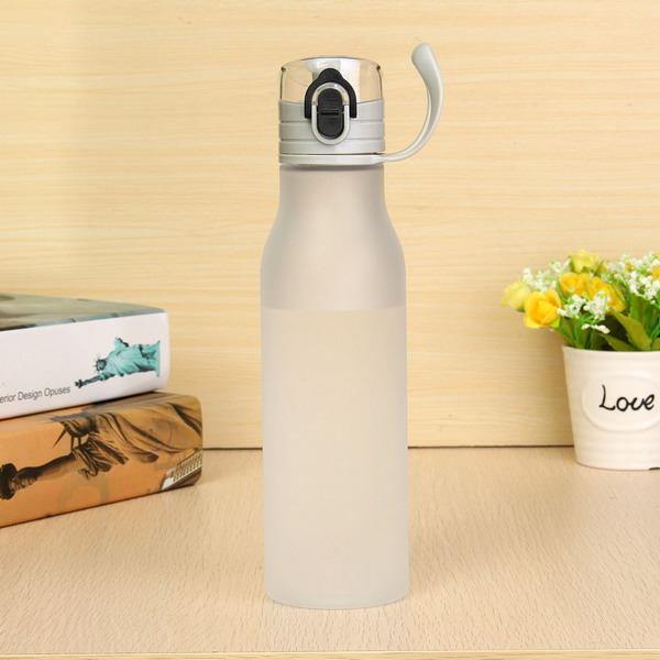 550ml Multi-color Frosted Plastic Water Cup Portable Fashion Style Sports Cups - MRSLM