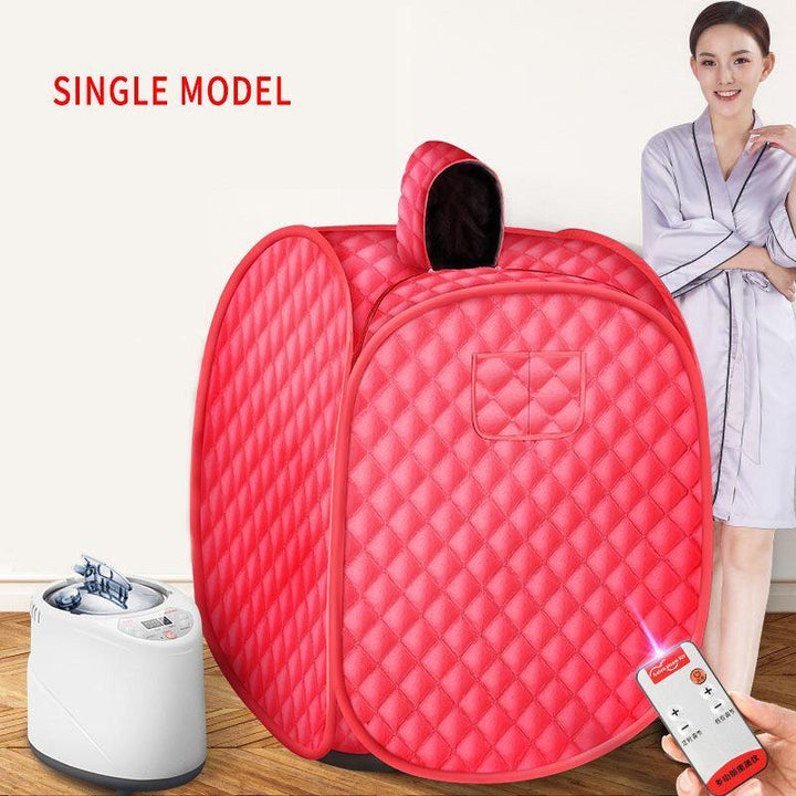 2L Sauna Spa Steam Foldable Portable Tent Full Body Slim Loss Weight Detox - MRSLM