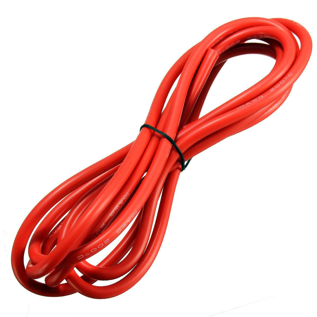 DANIU 2 Meter Red Silicone Wire Cable 10/12/14/16/18/20/22AWG Flexible Cable - MRSLM