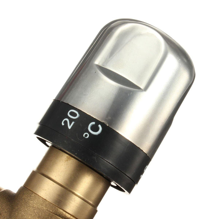 Brass Thermostatic Valve Temperature Mixing Valve For Wash Basin Bidet Shower - MRSLM