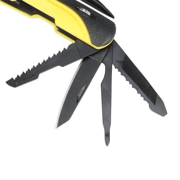 R'DEER RT-2345 7 in 1 Multi Mini Foldaway Survival Tool Pocket Hammer Plers Screwdriver Tools Set - MRSLM