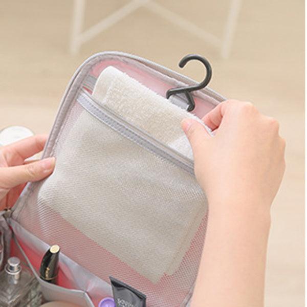 P.travel Waterproof Nylon Multifunctional Wash Bag Travel Hang Cosmetic Storage Bags - MRSLM