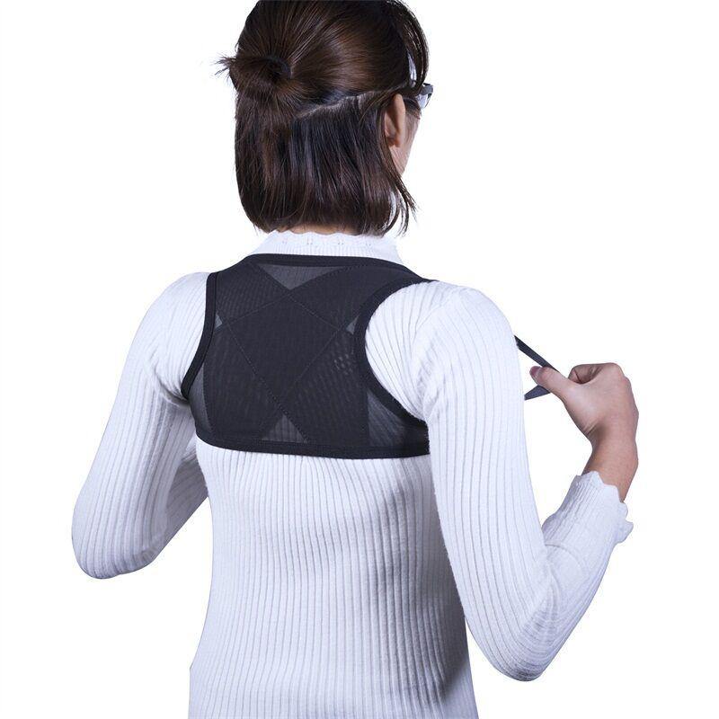 Unisex Adjustable Posture Corrector Hunchbacked Support Correction Belt Back Pain Relief - MRSLM