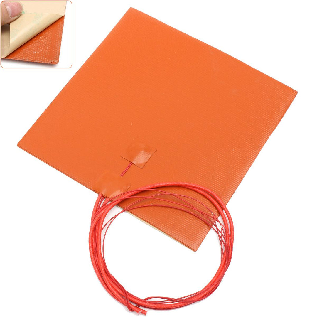 12V 200W 200mmx200mm Waterproof Flexible Silicone Heated Bed Heating Pad For 3D Printer - MRSLM