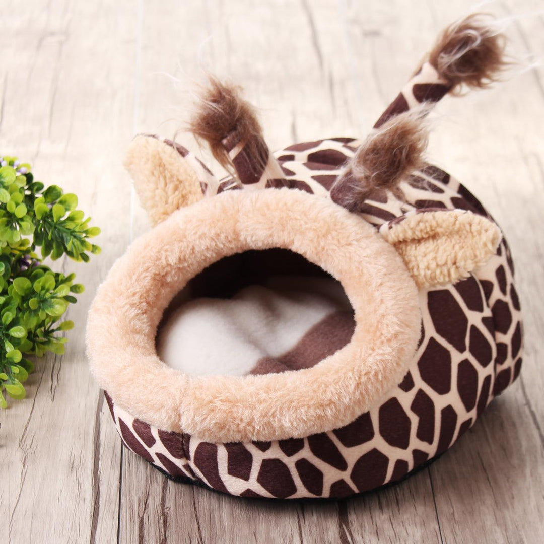 Small Animal Pet Bed Cave Warm Nest House For Hamster Guinea Pig Squirrel - MRSLM