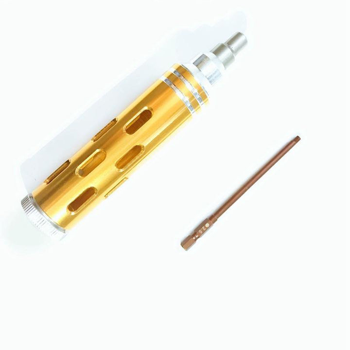 12 IN 1 Hex 1.5/2.0/2.5/3.0mm Screwdriver for Drone RC Helicopter Aircraft Model Repair and Disassembly Tools Set Accessories - MRSLM