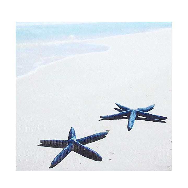 Three Couplets Hanging Picture Beach Shell Blue Sea Romantic Canvas Art Prints Picture Wall Art Decoration no Frame - MRSLM