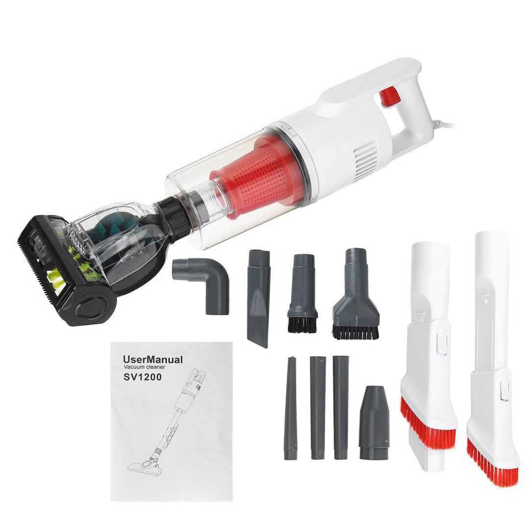 2-in-1 Wired Handheld Vacuum Cleaner 700W 14000Pa Powerful Suction Two Speed Control Low Noise for Home - MRSLM