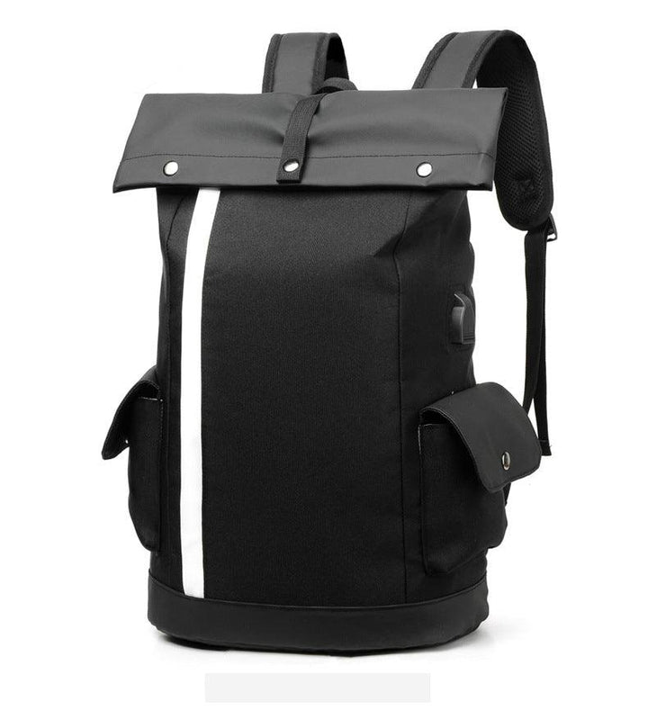 Laptop Bag Multifunction Backpack with USB Charging Port School Bag Travel Bag Nylon Water Resistant Casual Daypack - MRSLM