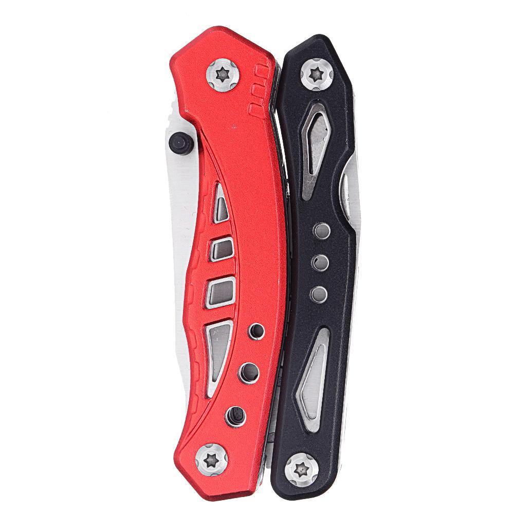 Multifunctional Tools Outdoor Survival Camping Tool Plier Cable Cutter Screwdriver Can Bottle Opener - MRSLM