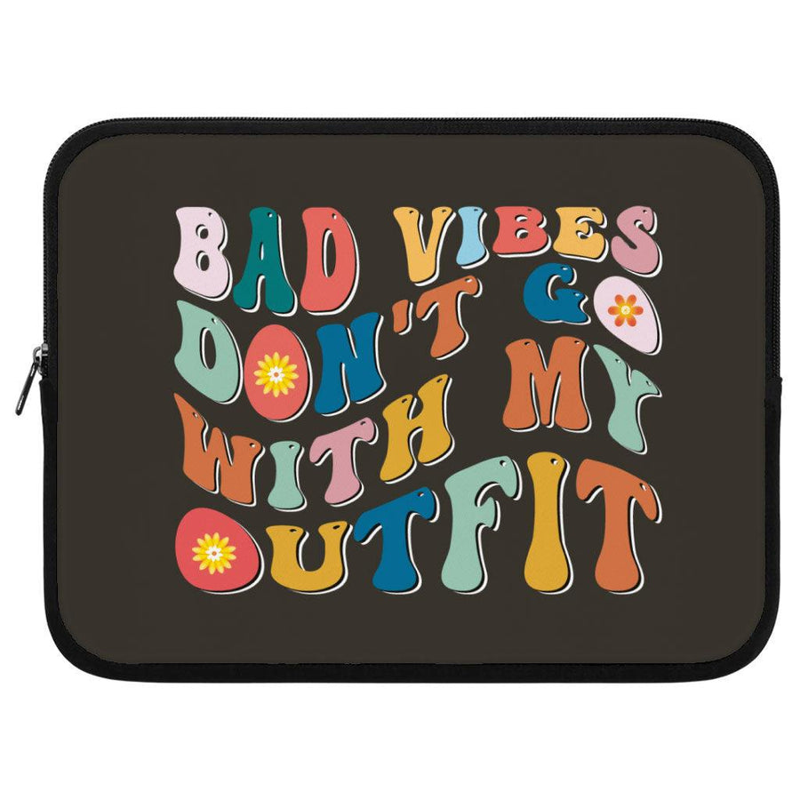 Bad Vibes iPad Sleeve - Cool Design Tablet Sleeve - Themed Carrying Case - MRSLM