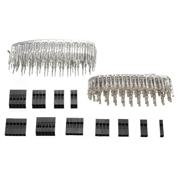 Excellway TC10 620pcs Wire Jumper Pin Header Connector Housing Kit For Dupont and Crimp Pins - MRSLM