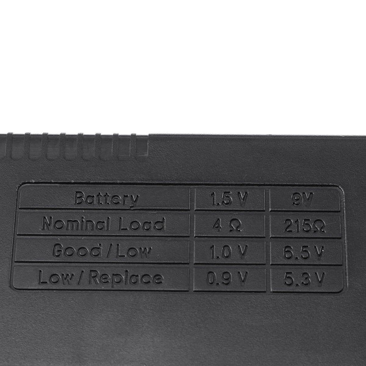Battery Organizer Case Storage Box Battery Storage Organizer Holder with Tester Battery Capacity Tester Caddy Rack Case Box - MRSLM