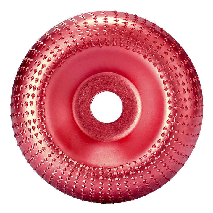 Drillpro 100mm Curve Extreme Shaping Disc Tungsten Carbide Wood Carving Disc Grinder Wheel Abrasive Disc Sanding Rotary Tool for 100 115 Angle Grinder - MRSLM