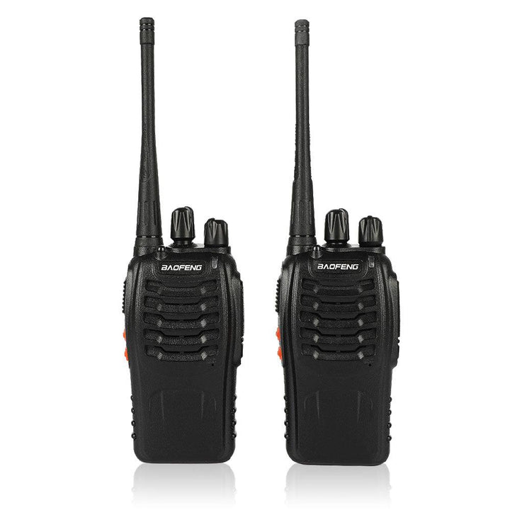 2Pcs/set Baofeng BF-888S Walkie Talkie Portable Radio Station BF888s 5W BF 888S Comunicador Transmitter Transceiver Radio Set - MRSLM