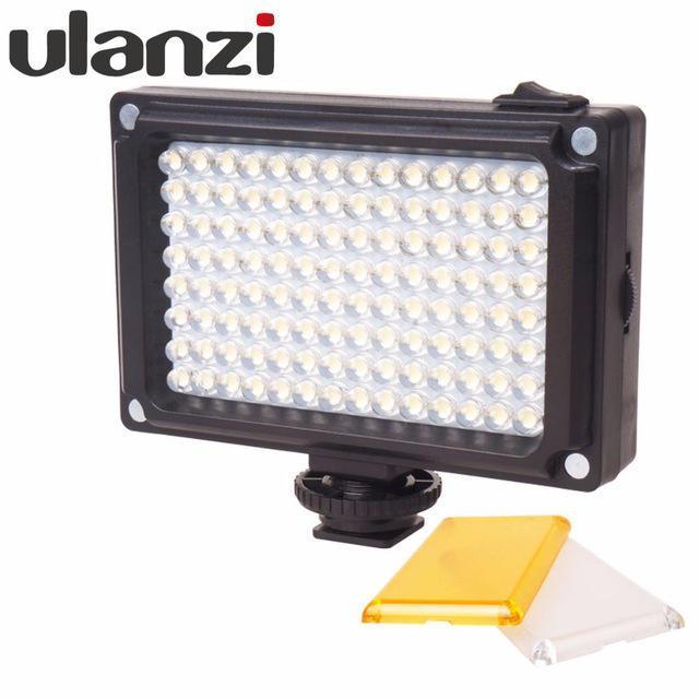 Ulanzi 96LED LED Video Light Photo Studio On-camera Light with Hot shoe - MRSLM
