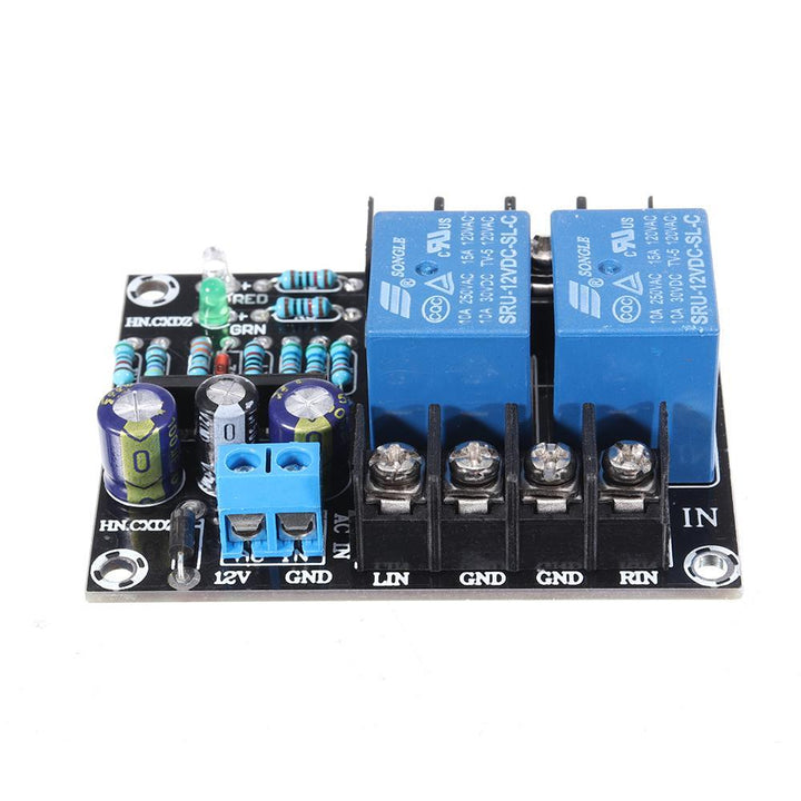 UPC1237 Dual Channel Speaker Power Amplifier Circuit Protection Board Boot Mute Delay Protect Module DC 12-24V - MRSLM