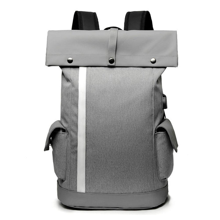 Laptop Bag Multifunction Backpack with USB Charging Port School Bag Travel Bag Nylon Water Resistant Casual Daypack - MRSLM