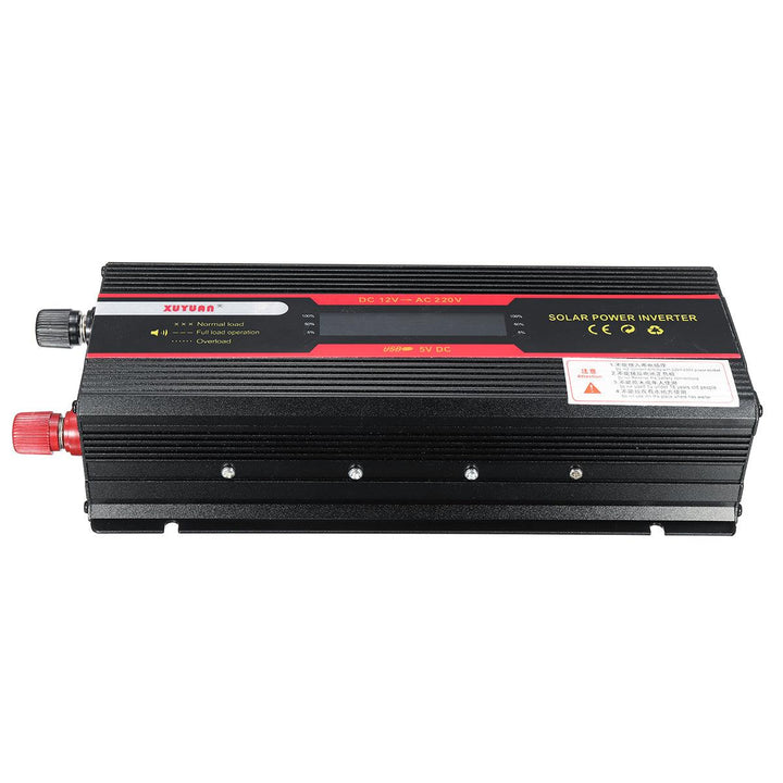 6000W Peak Car Power Inverter LCD Display DC 12 / 24V to AC 110V / 220V Modified Sine Wave Converter - MRSLM