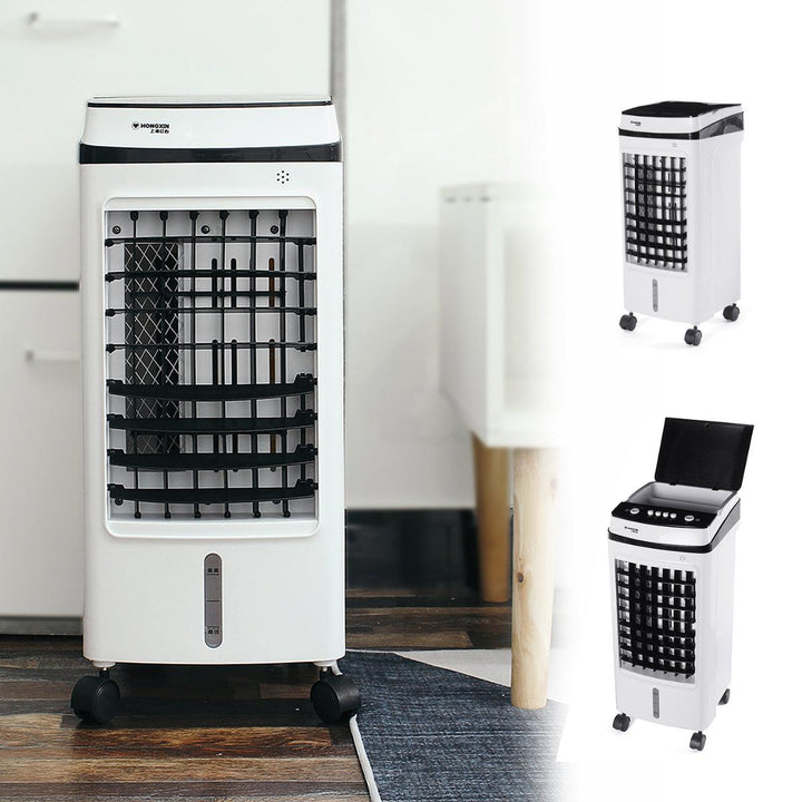 15L 75W Portable Air Cooler Remote/Touch Control Evaporative Air Conditioning Fan - MRSLM
