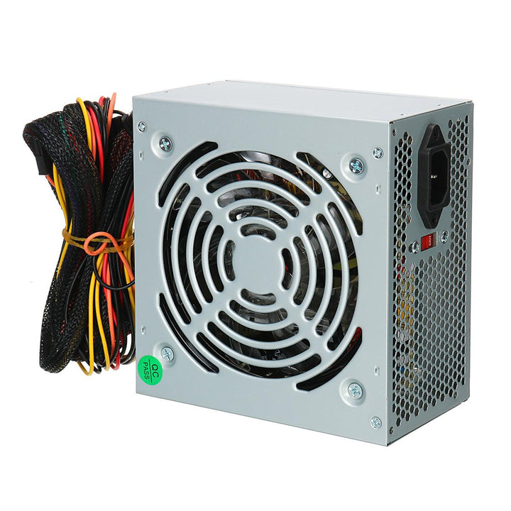 550W PC Power Mute Wear-resisting 12V ATX Computer Case Host Power Supply - MRSLM