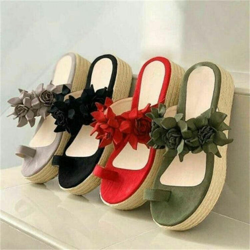 Women's platform lace-up sandals - MRSLM