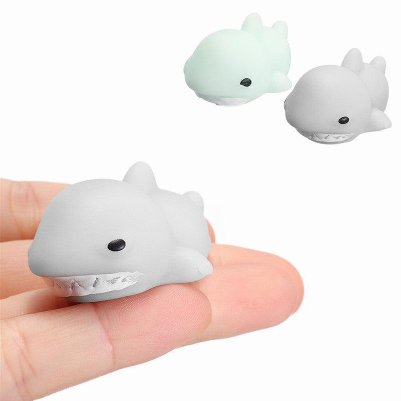 Shark Mochi Squishy Squeeze Cute Healing Toy Kawaii Collection Stress Reliever Gift Decor - MRSLM