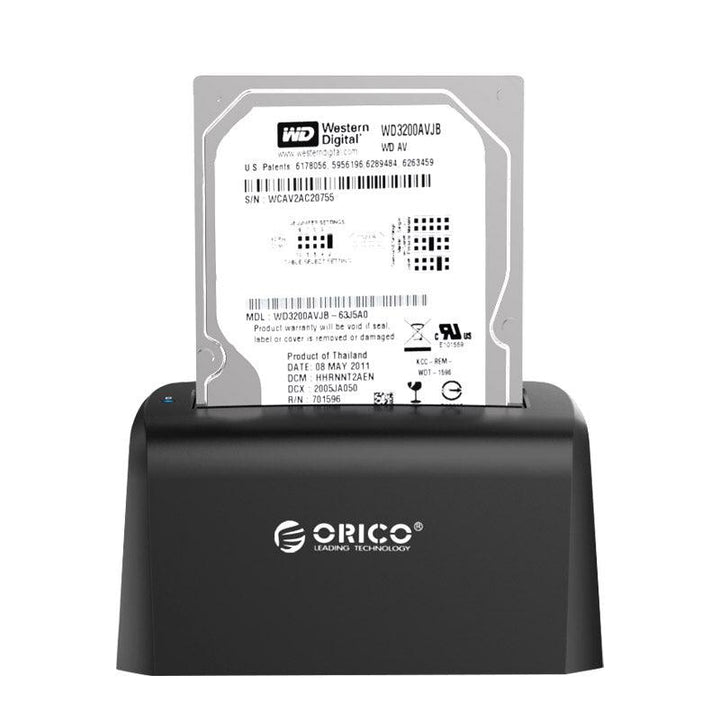 ORICO 2.5'' 3.5'' USB3.0 to SATA3.0 Hard Drive Dock 8TB SATA HDD SSD Station UASP Supported Hard Drive Enclosure for Mac OS - MRSLM