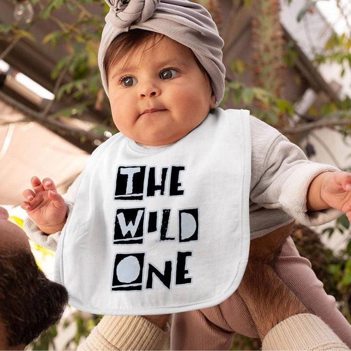 The Wild One Baby Bibs - Best Design Baby Feeding Bibs - Trendy Bibs for Eating - MRSLM