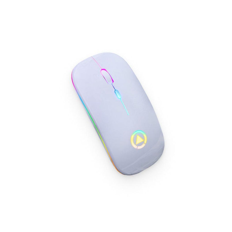 Ultra-Thin White Bluetooth Mouse - MRSLM