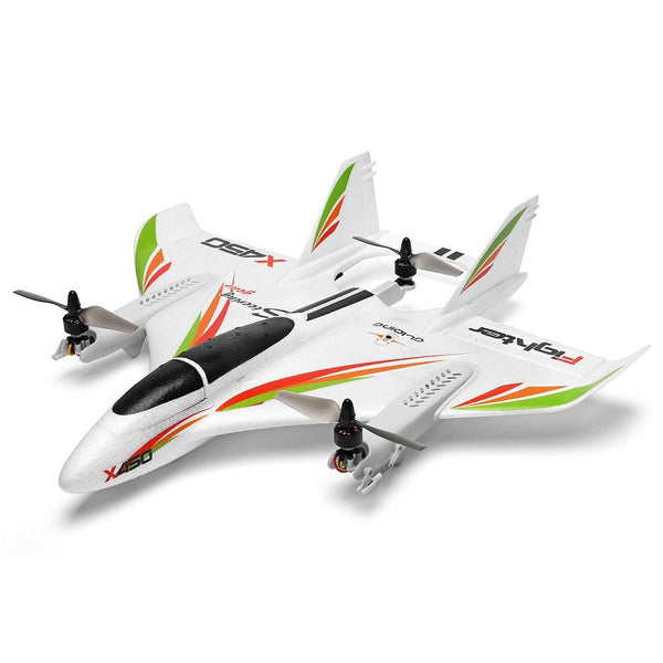 XK X450 VTOL 2.4G 6CH EPO 450mm Wingspan 3D/6G Mode Switchable Aerobatics RC Airplane RTF - MRSLM