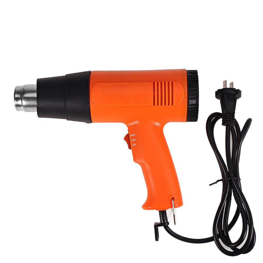 220V 2000W Electric Hot Air Heater Heating Tool Shrink Wrapping Thermal Power Tool - MRSLM