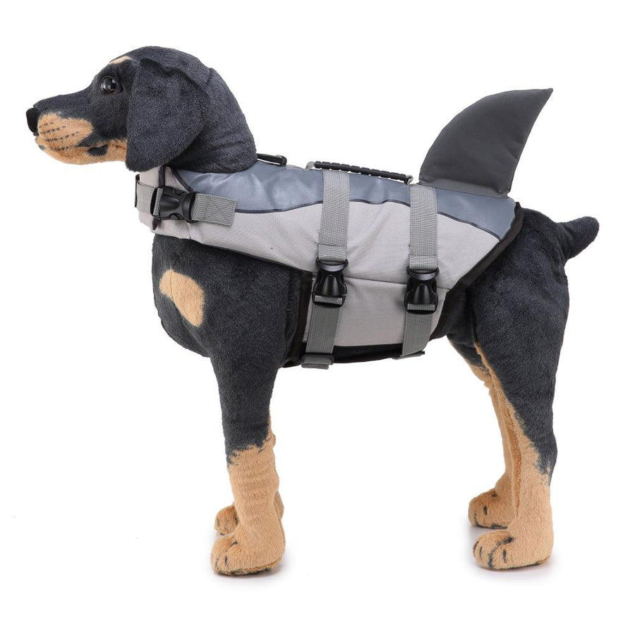 Dog Life Jacket Pet Life Vest Saver for Swimming Boating Dog Floatation Life Preserver Coat Safety - MRSLM