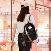 lady travel satchel backpack, view 2 - MRSLM