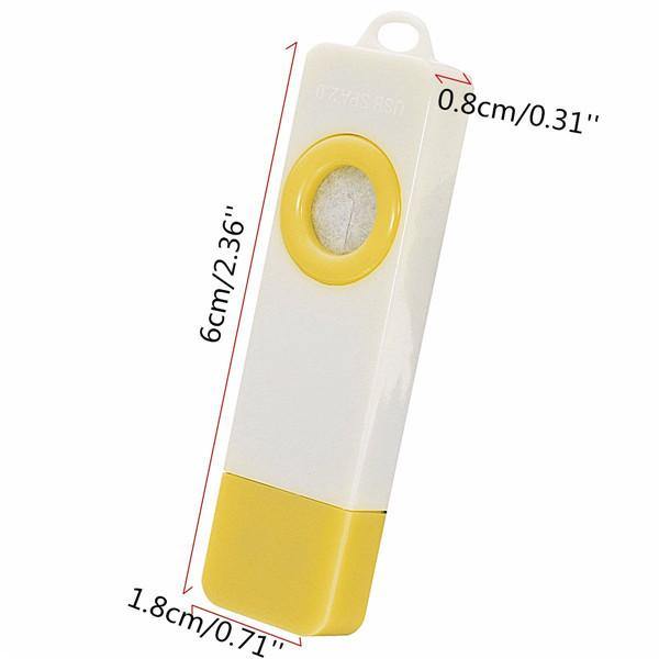 Mini USB Essential Oil Aromatherapy Diffuser Aroma Fresh Air Car Room 4 Colors - MRSLM