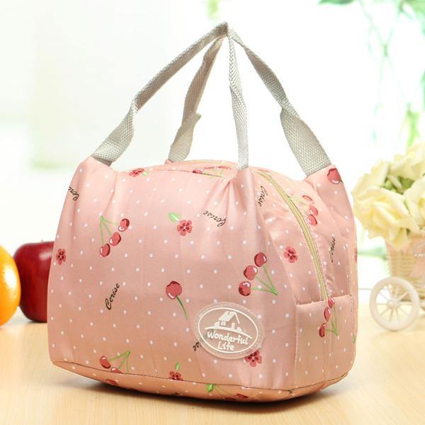 Portable Insulated Lunch Box Storage Bag Travel Picnic Food Container Carry Totes - MRSLM